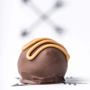 peanut butter cup cbd cake truffle | High-End Confections
